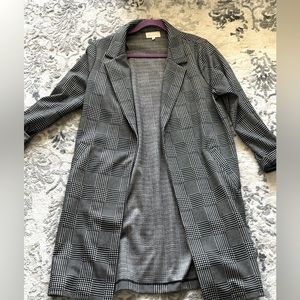 Houndstooth Coat Blazer